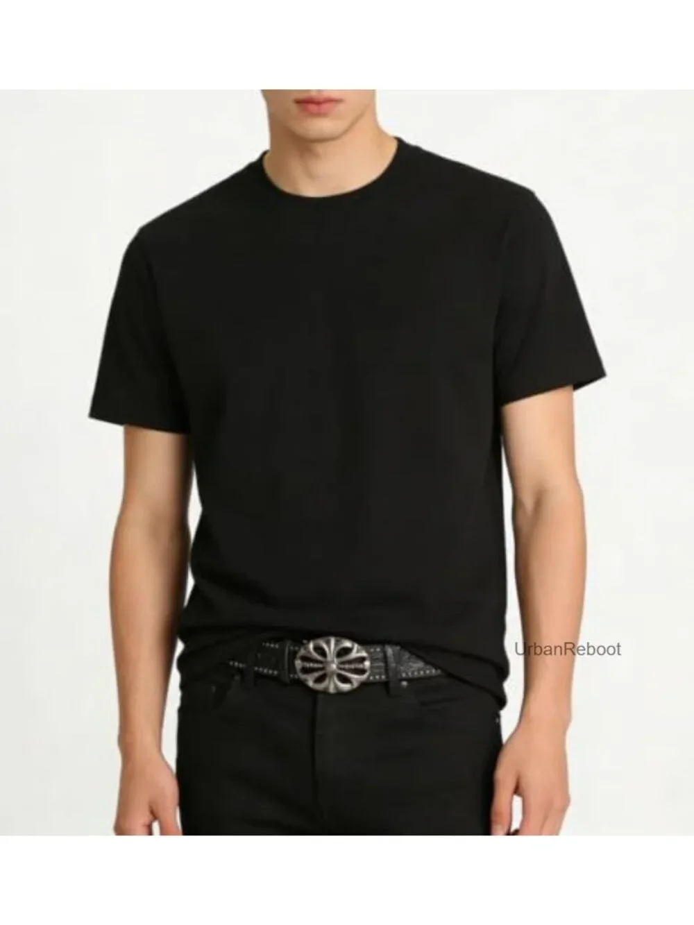 Studded PU Leather Belt for Y2K Gothic Punk Western Outfits